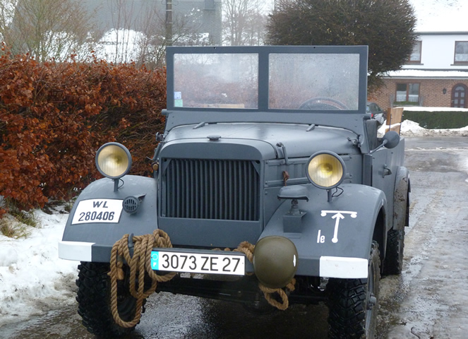 ARO Lufteaux Reconstitution Véhicule Militaire