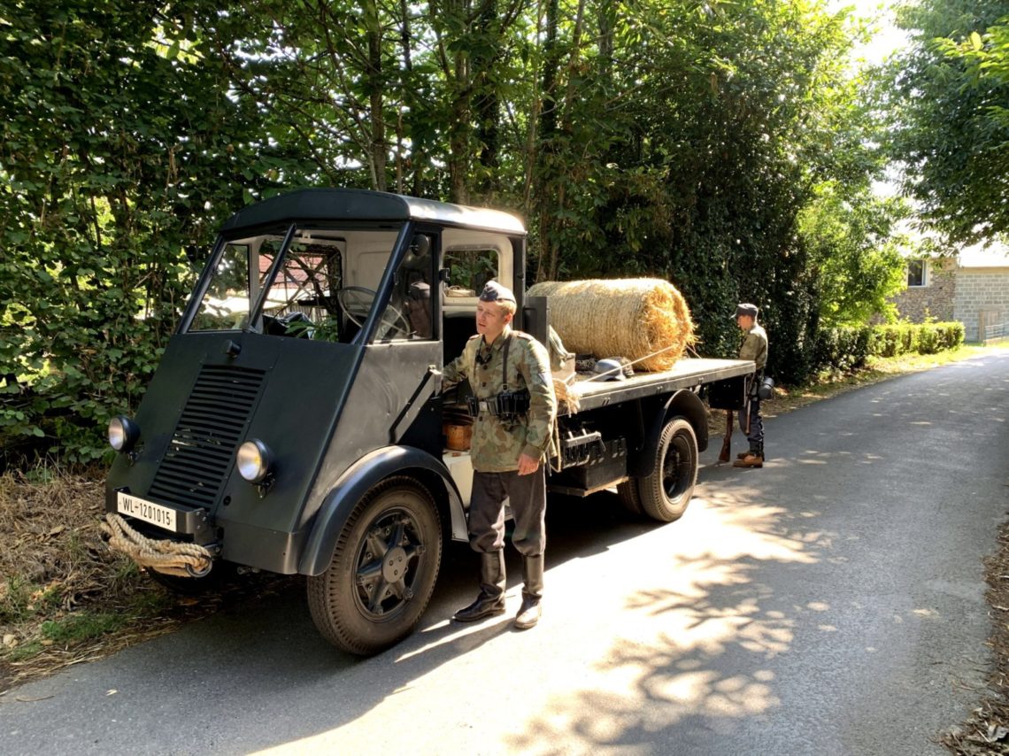 Le Renault AHN LES LUFTEAUX Reconstitution Historique WW2 Allemande